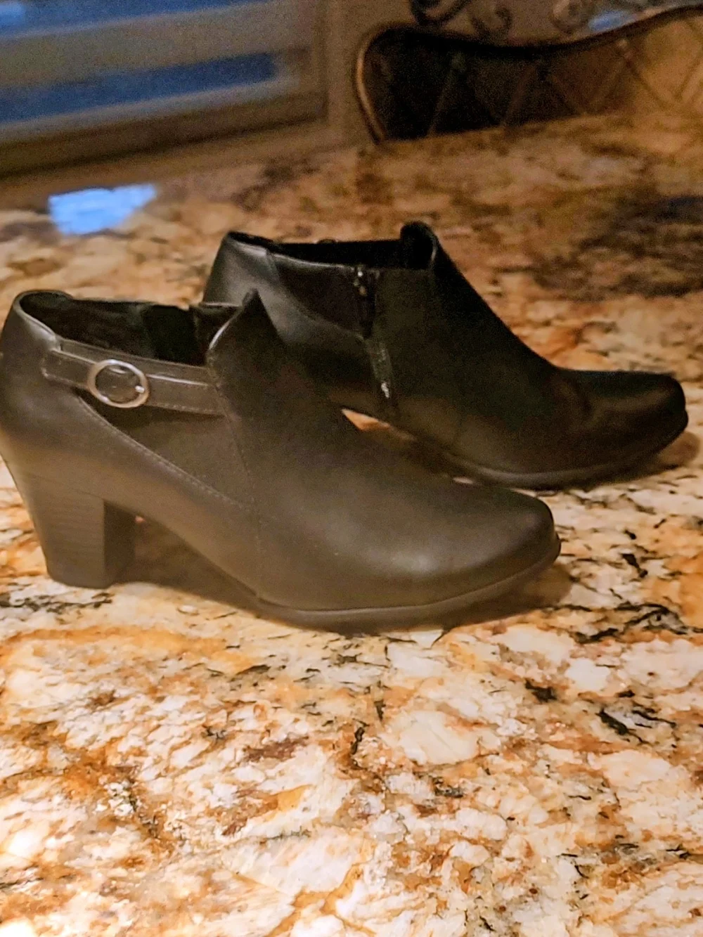 croft & barrow black faux